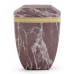 Marmor Edition Biodegradable Cremation Ashes Urn – Italian Marble Effect – Red